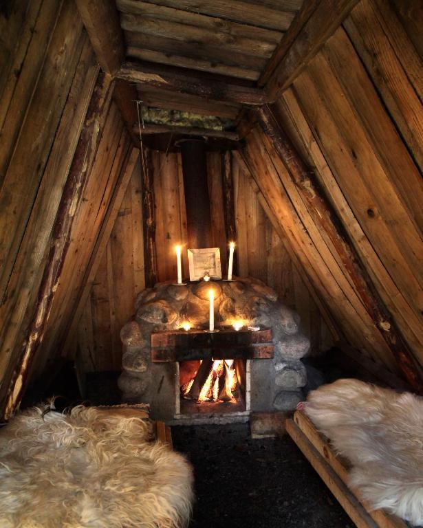 Stf Kolarbyn Eco-Lodge Skinnskatteberg Pokoj fotografie